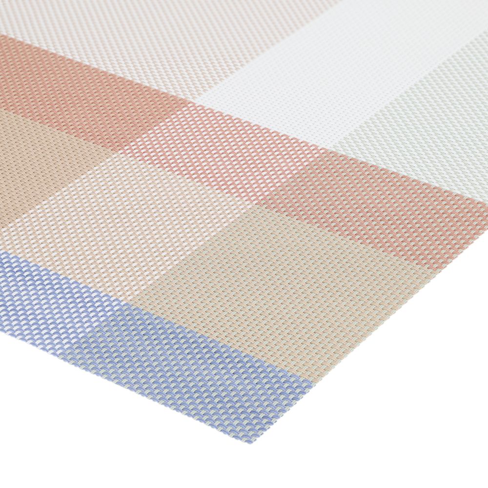 Individual de plástico tejido 45x30 cm