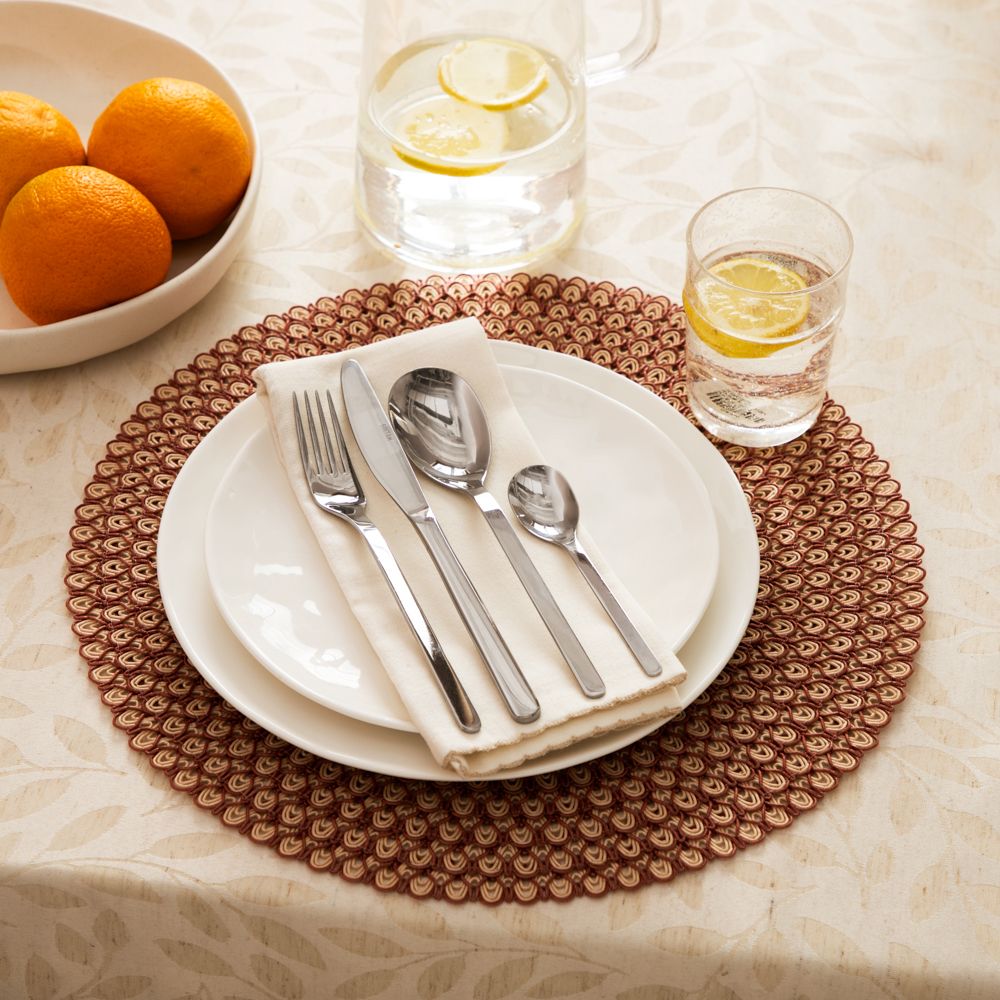 Set 24 cubiertos acero inoxidable