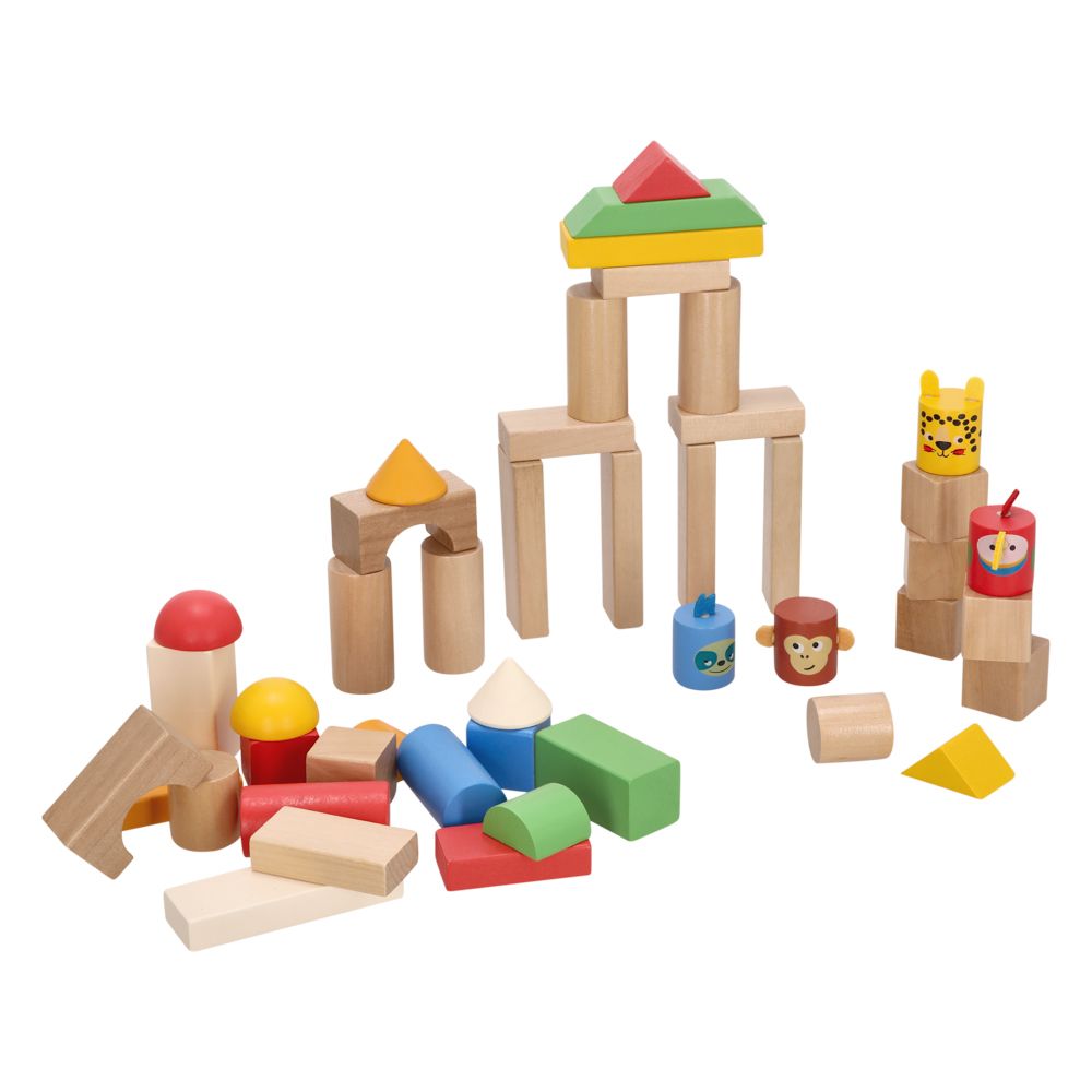 Bloques de construcción de madera