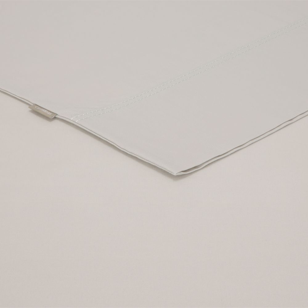 Funda almohada algodón-poliéster liso 144 hilos 50x90 cm