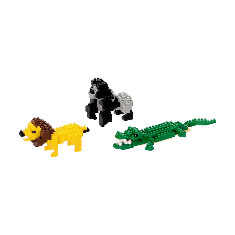 Mini bloques nivel 1 - Animales salvajes