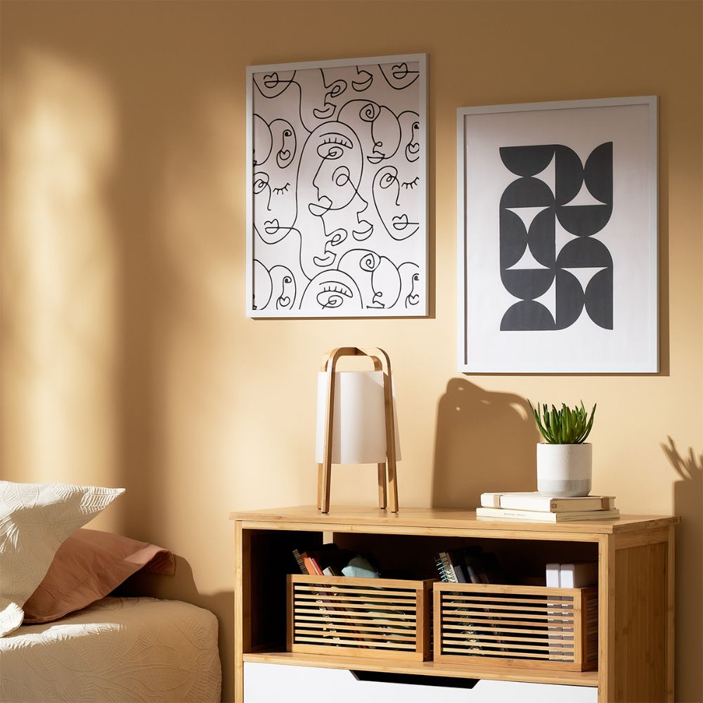 Set de 2 Portarretratos 42x1.7x52cm