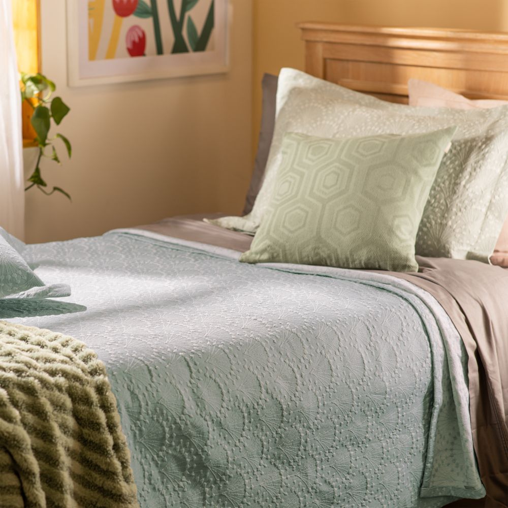 Colcha jacquard clásico Individual