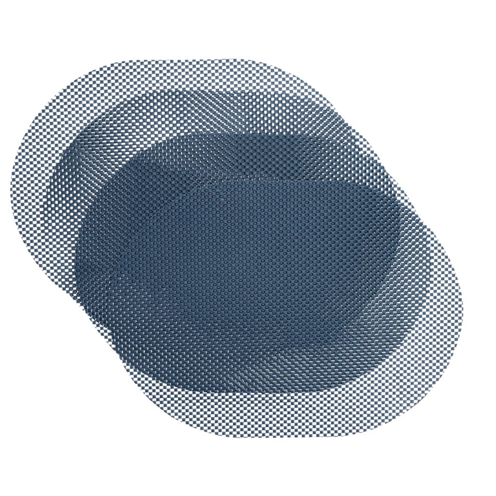 Set 4 individuales plástico waffle 43x30 cm