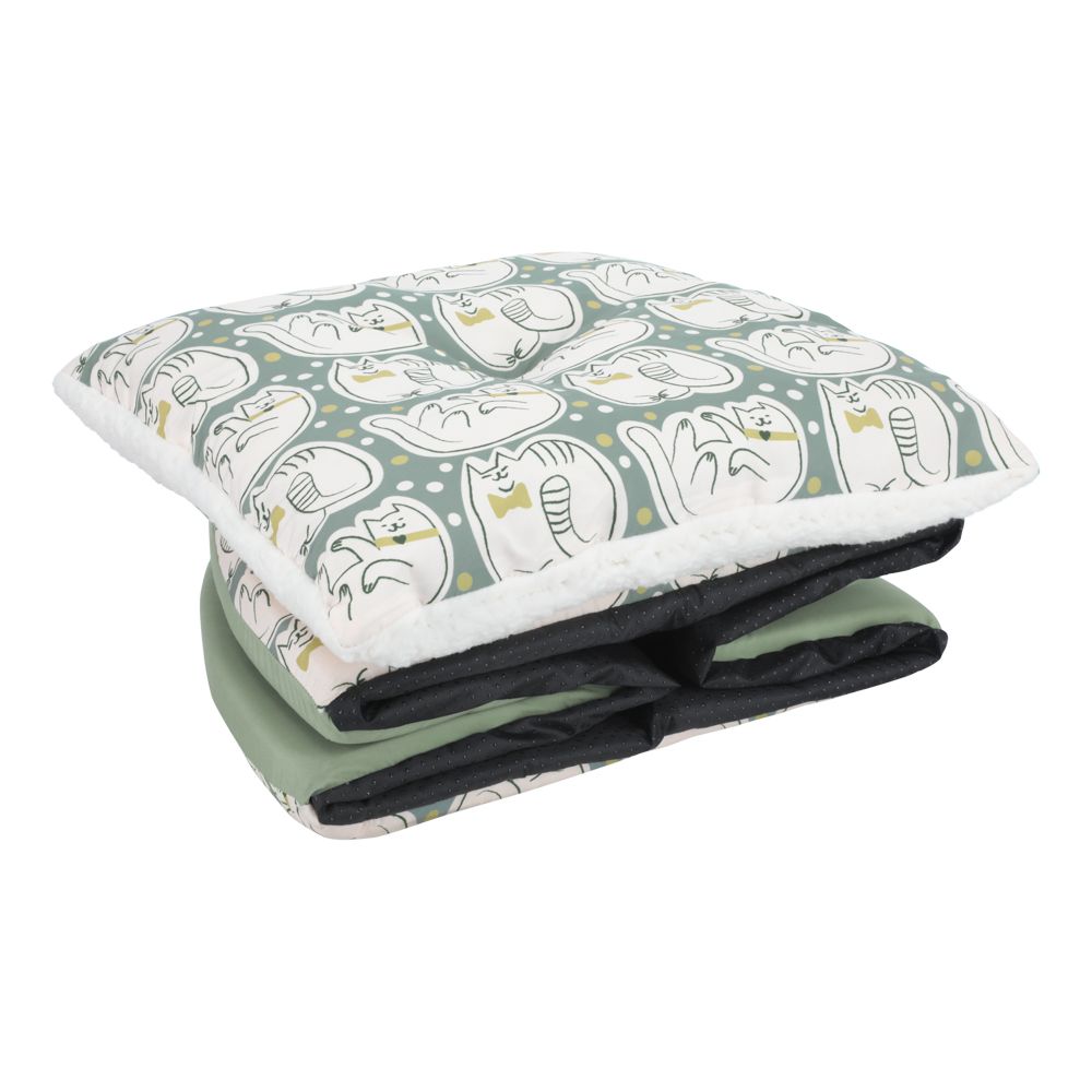 Cama nido iglú para gato 40x40x35 cm