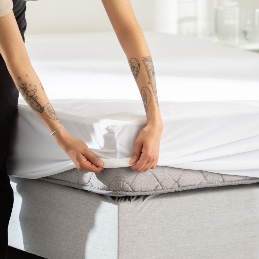 Cubrecolchón Terry Repelente al Agua Individual