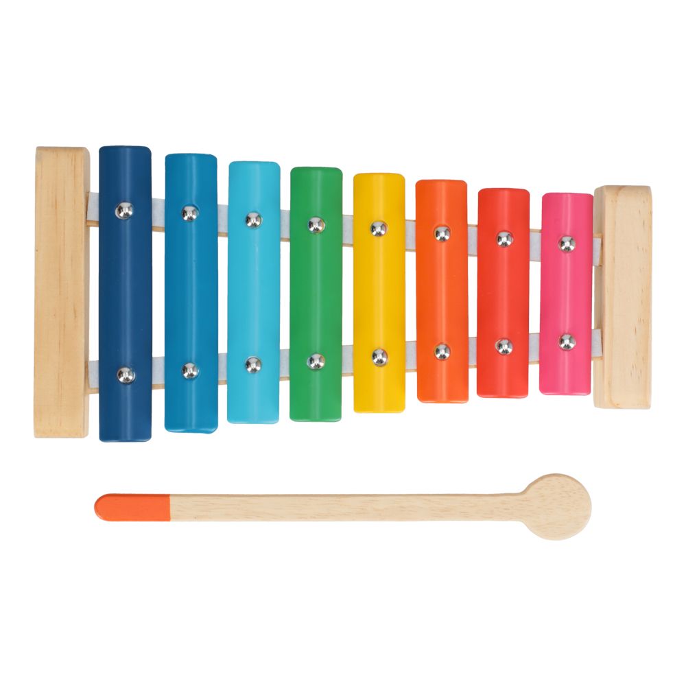 Metalófono con 8 notas