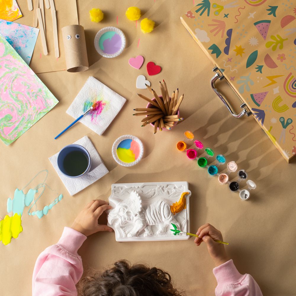 Set Figura Yeso para Pintar