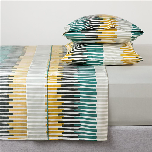 Set Sábanas Estampadas algodón-Poliéster 180 hilos King