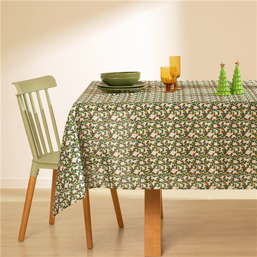 Mantel con estampado navideño 150x250 cm