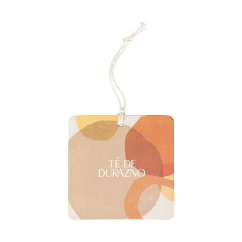 Aroma colgante Té de durazno 8x2x8 cm