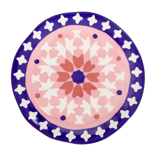 Plato extendido de cerámica New bone