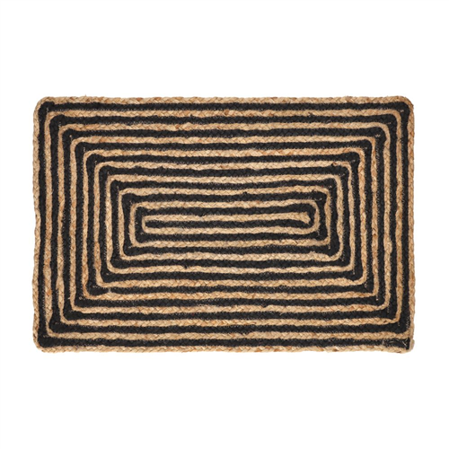 Limpiapies de yute 75x45 cm