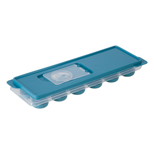 Molde para hielo con base de silicona y tapa