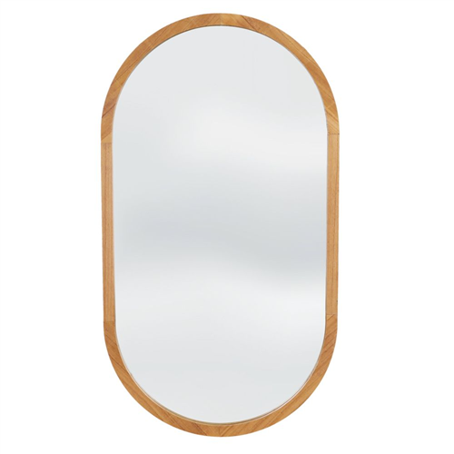 Espejo de muro ovalado 50x90 cm