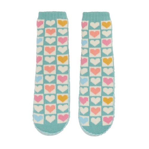 Calcetas tejidas cordero infantil con suela 22 cm