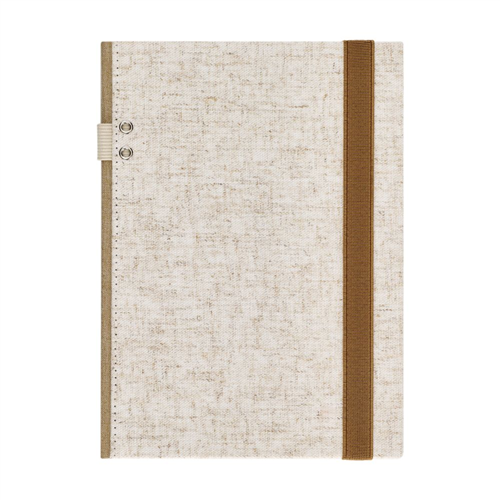 Libreta de tela con elástico 176 hojas con líneas