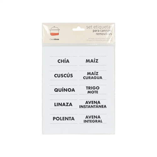 Set 160 Etiquetas para Frascos