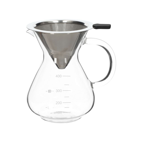 Cafetera de vidrio por goteo 400ml