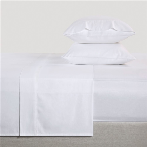 Set de sábanas algodón-poliéster liso 144 hilos Individual