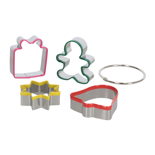 Set 4 cortadores de galletas