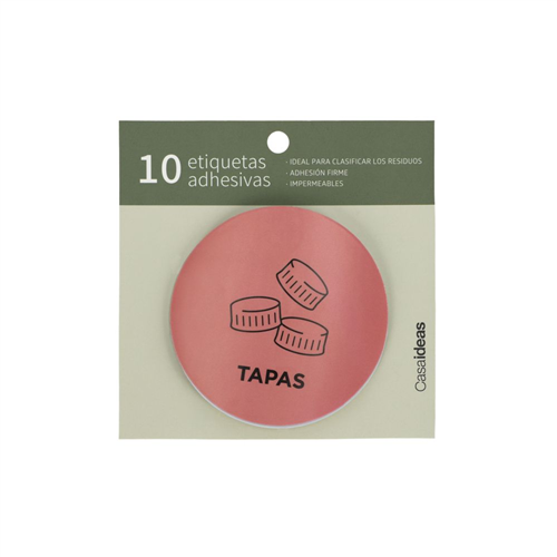 Set de 10 etiquetas de reciclaje