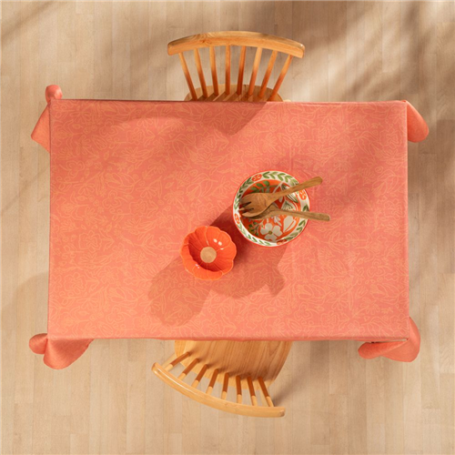 Mantel texturado con estampado 150x210 cm