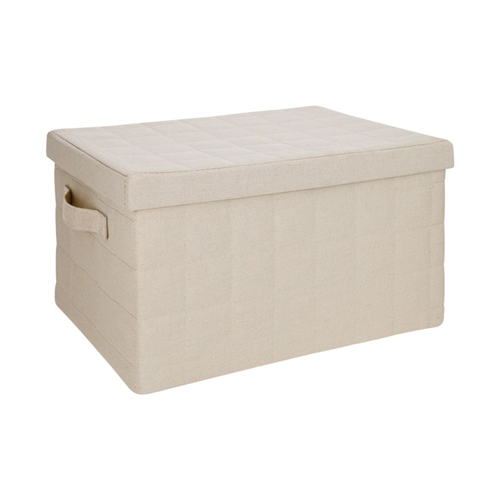 Caja organizadora textil quilt M