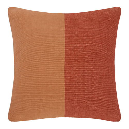 Funda de cojín duo tono 45x45 cm