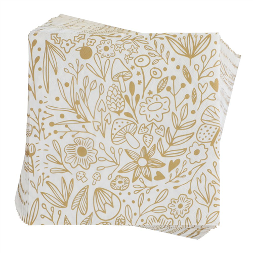 Set 24 Servilletas Papel Navidad