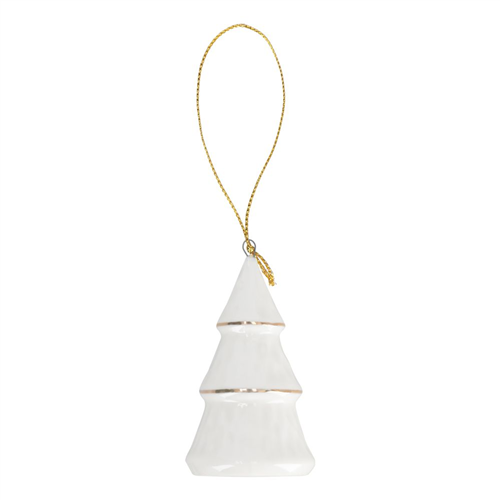 Adorno de cerámica para árbol de navidad