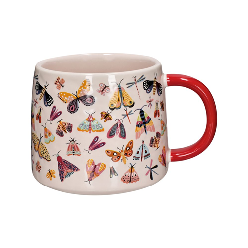 Taza de cerámica con diseño impreso 420 ml