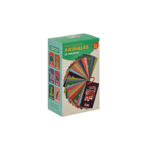 Tarjetas didácticas con animales