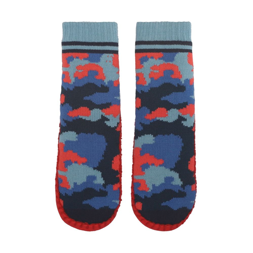 Calcetas tejidas cordero infantil con suela 24 cm