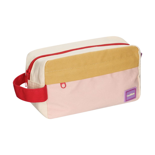 Estuche escolar con bolsillos 8.5x12.5x21 cm