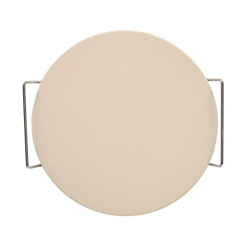 Piedra para pizza con soporte metálico