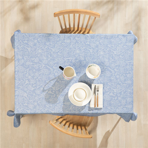 Mantel texturado con estampado 150x210 cm