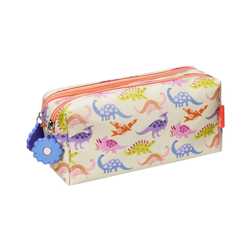 Estuche con doble cierre 7x9.5x20 cm