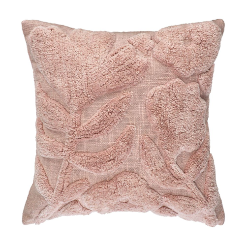 Funda de cojín con diseño tufted 45x45 cm