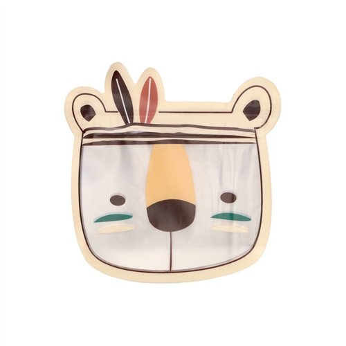 Set de 5 bolsas herméticas con diseño de animalito