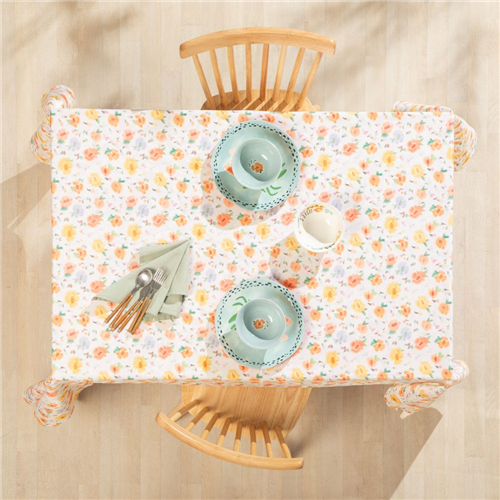 Mantel jacquard estampado 160x240 cm