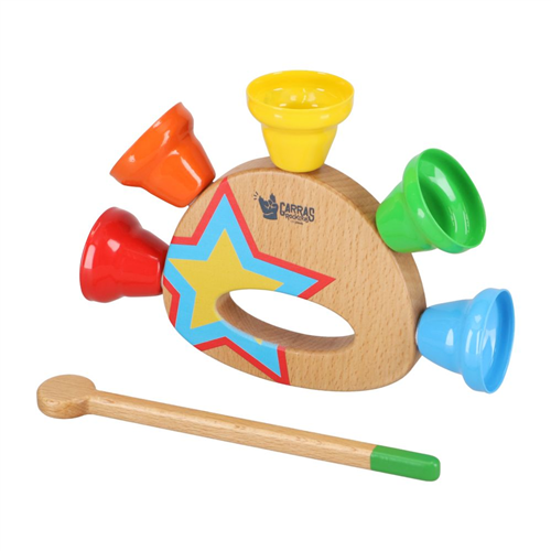 Instrumento musical “Campanas de mano”