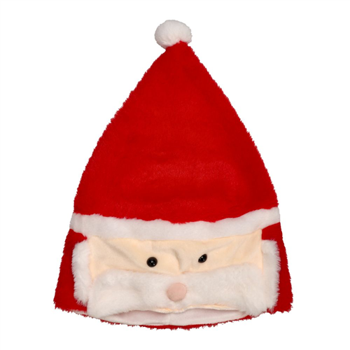 Gorro navideño con santa