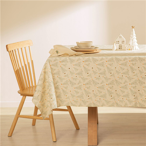 Mantel estampado navideño 150x250 cm