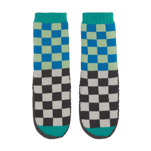 Calcetas tejidas cordero infantil con suela 26 cm