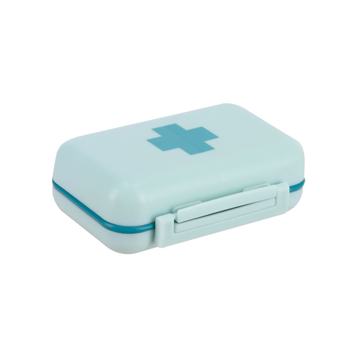 Pastillero con divisiones 10x3,3x7,2 cm