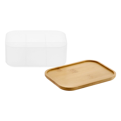 Organizador Bambú 15.3x11.2x6.5 cm
