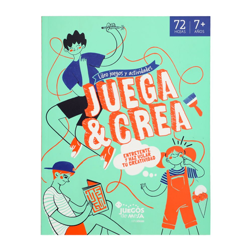 Libro de actividades en papel