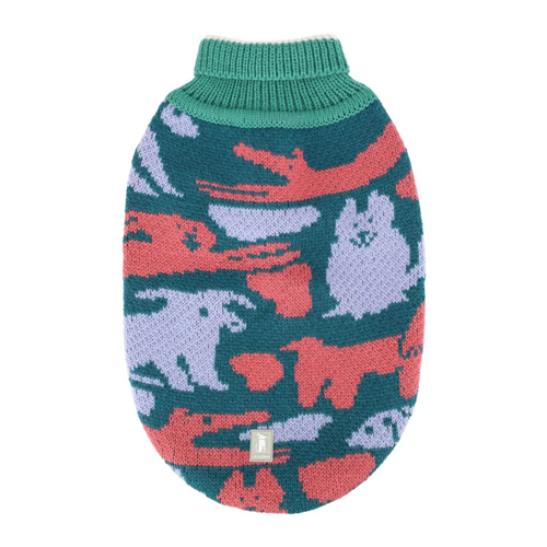 Chaleco tejido para mascota L/G