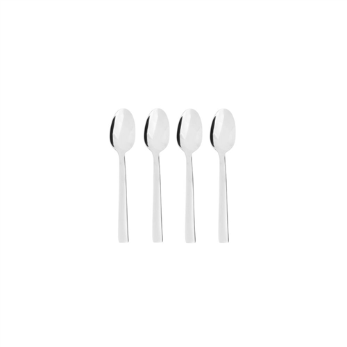 Set 4 Cucharas Acero Inoxidable de Café Básica